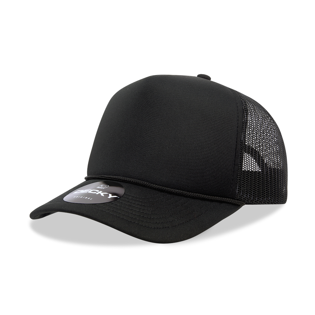 Decky 6025 5 Panel Mid Profile Structured Foam Trucker