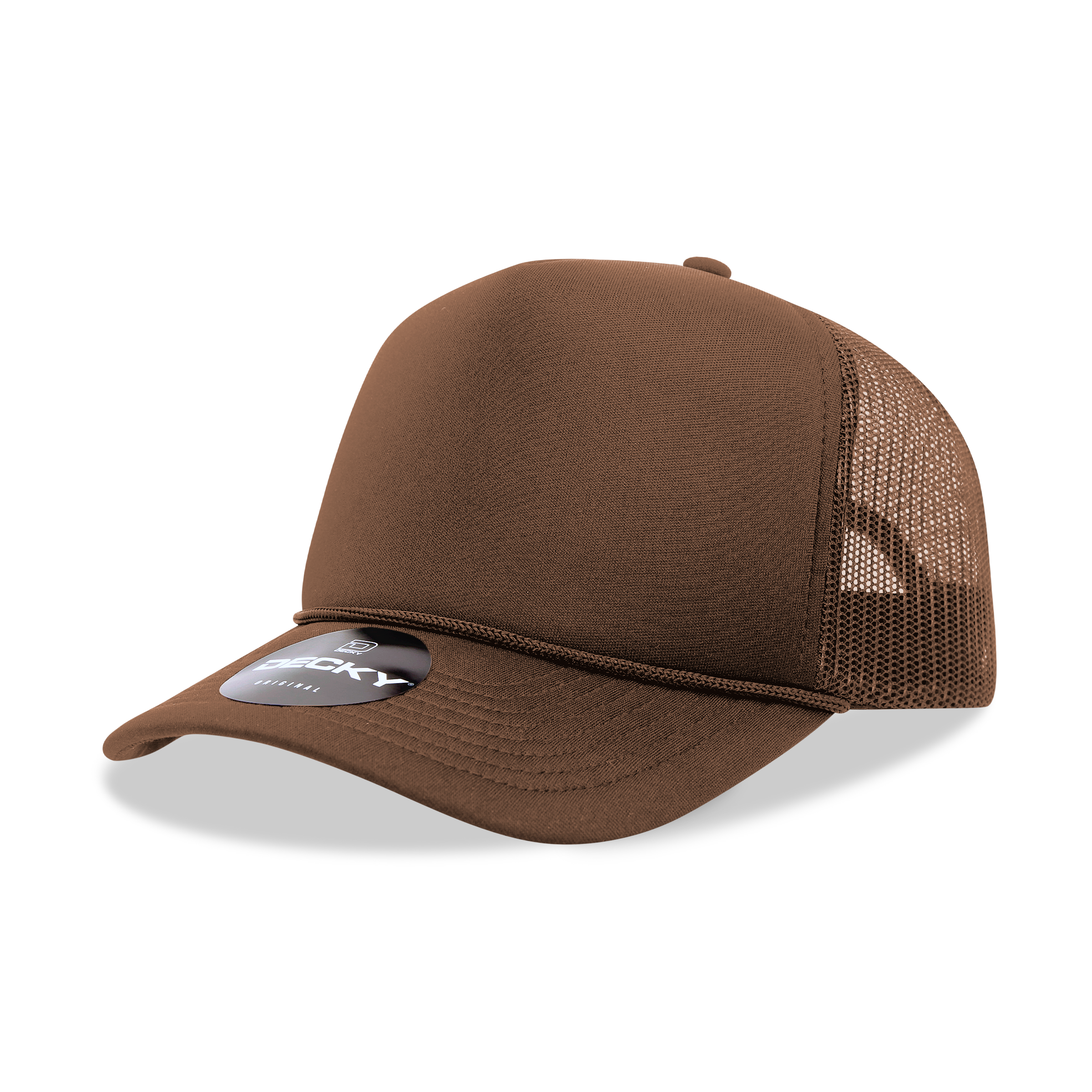 Decky 6025 5 Panel Mid Profile Structured Foam Trucker