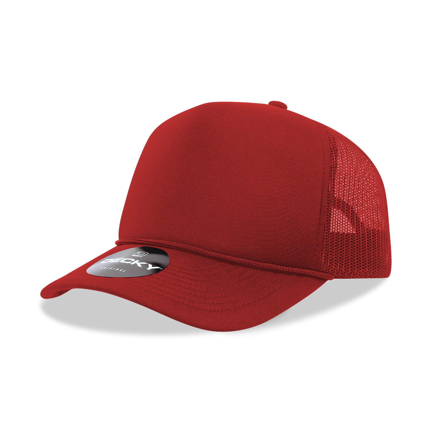 Decky 6025 5 Panel Mid Profile Structured Foam Trucker