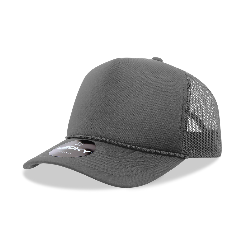 Decky 6025 5 Panel Mid Profile Structured Foam Trucker