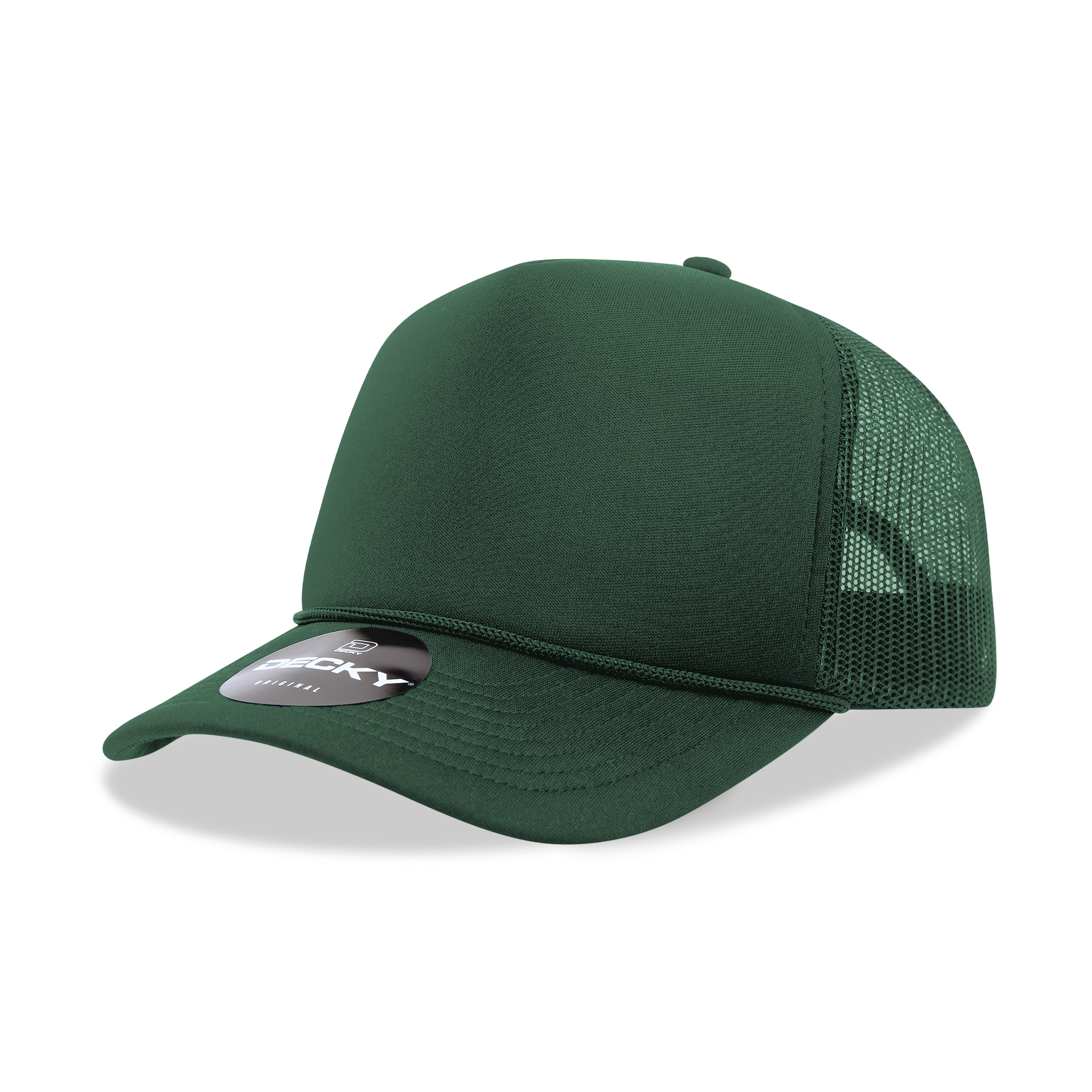 Decky 6025 5 Panel Mid Profile Structured Foam Trucker