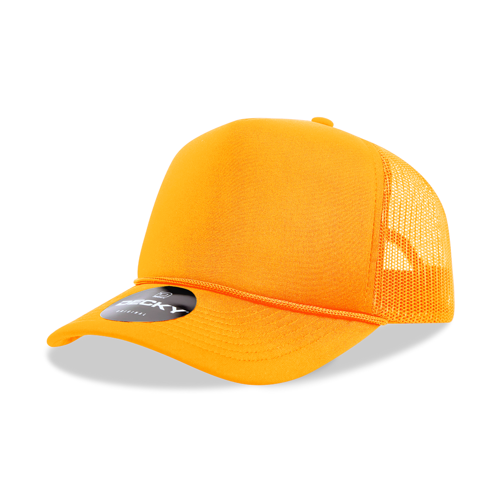Decky 6025 5 Panel Mid Profile Structured Foam Trucker