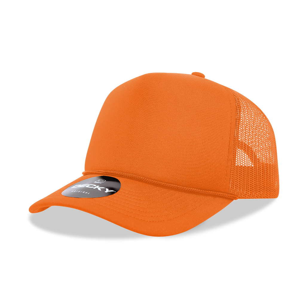 Decky 6025 5 Panel Mid Profile Structured Foam Trucker