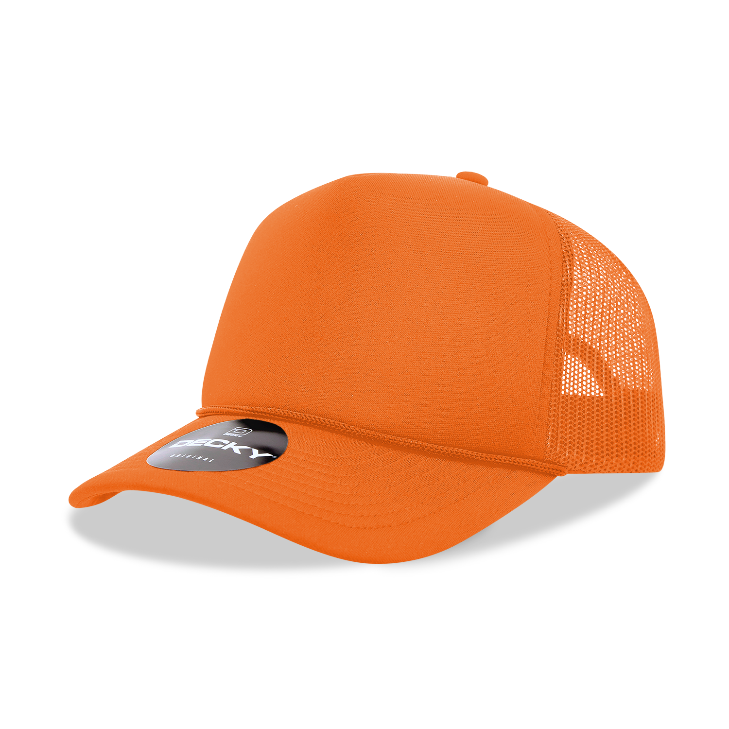 Decky 6025 5 Panel Mid Profile Structured Foam Trucker