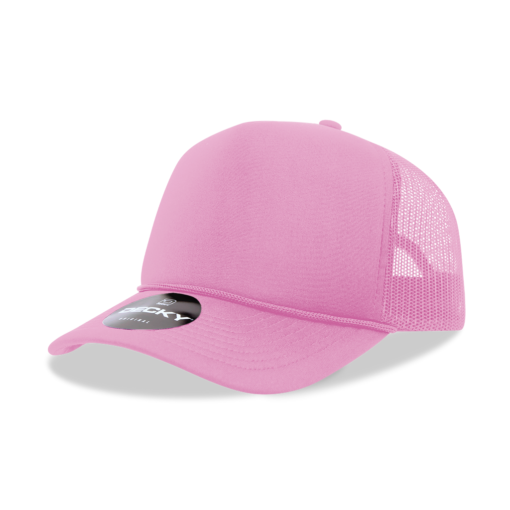 Decky 6025 5 Panel Mid Profile Structured Foam Trucker