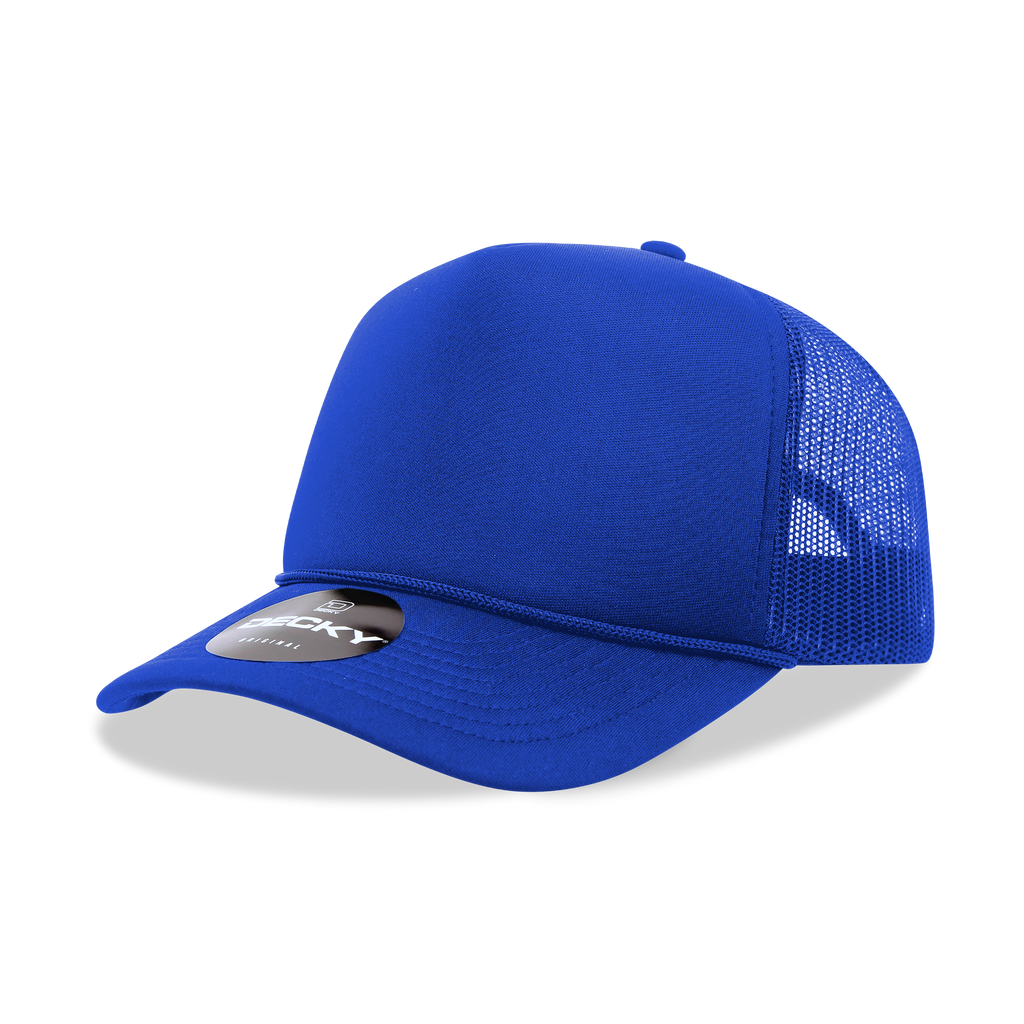 Decky 6025 5 Panel Mid Profile Structured Foam Trucker
