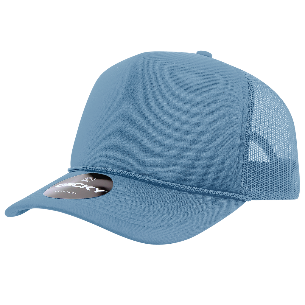 Decky 6025 5 Panel Mid Profile Structured Foam Trucker