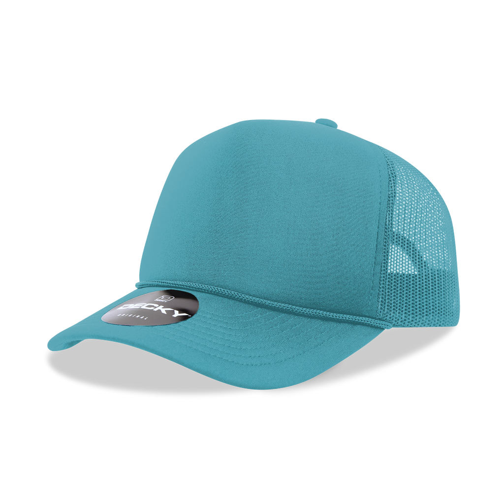Decky 6025 5 Panel Mid Profile Structured Foam Trucker
