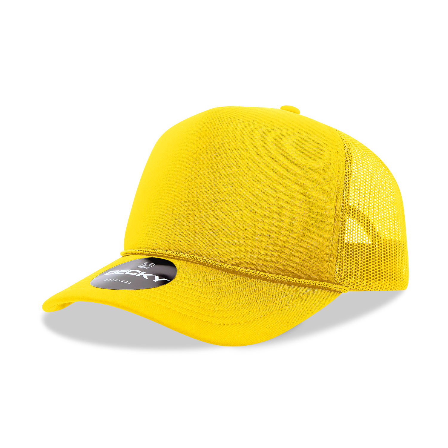 Decky 6025 5 Panel Mid Profile Structured Foam Trucker