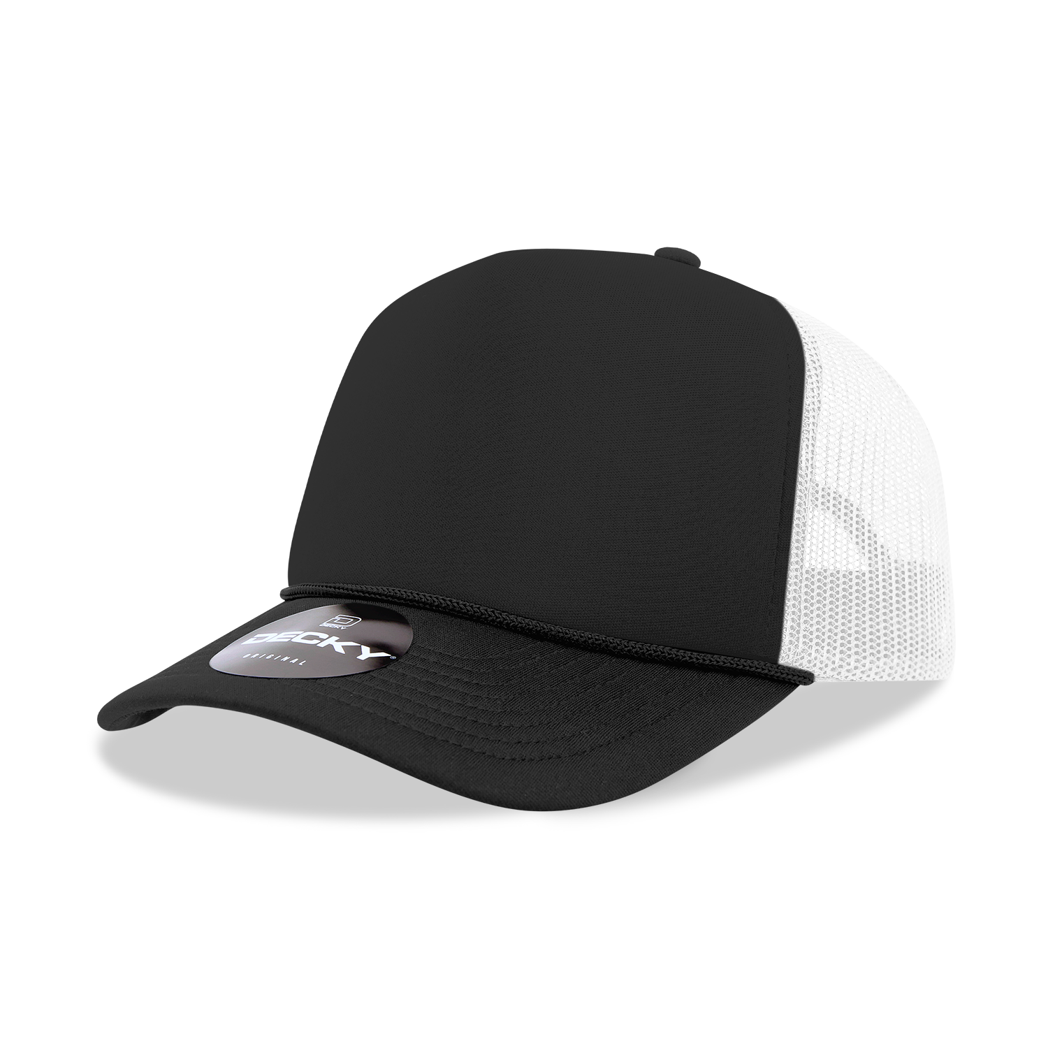 Decky 6025 5 Panel Mid Profile Structured Foam Trucker