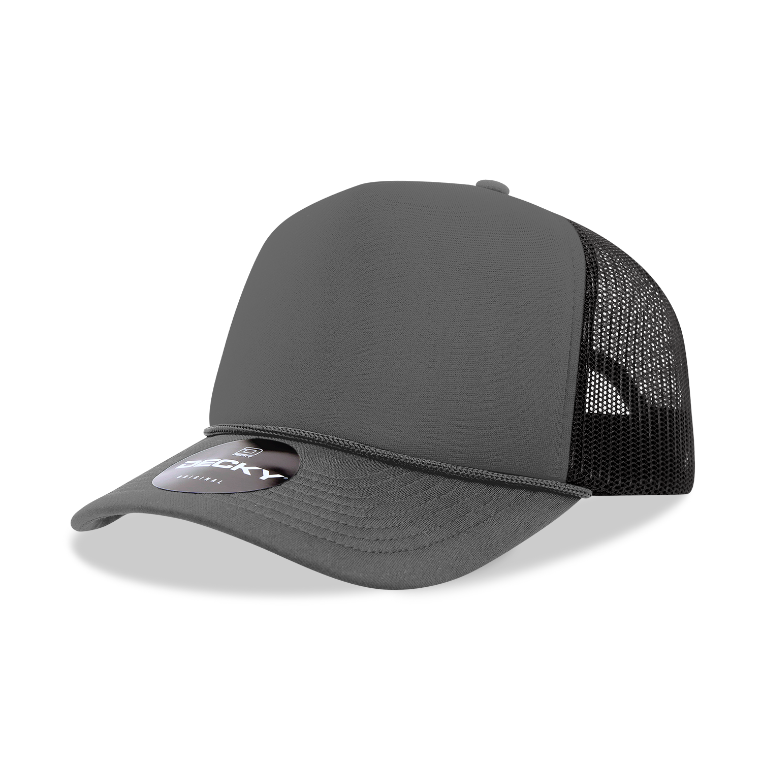 Decky 6025 5 Panel Mid Profile Structured Foam Trucker