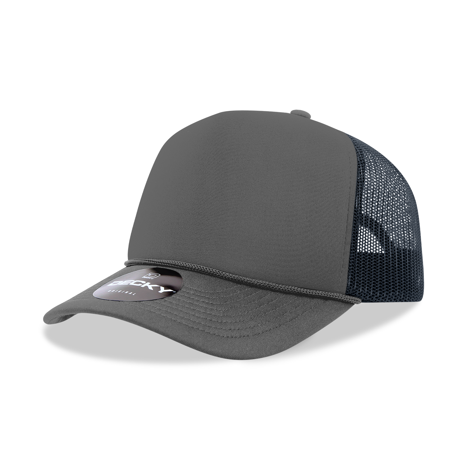 Decky 6025 5 Panel Mid Profile Structured Foam Trucker
