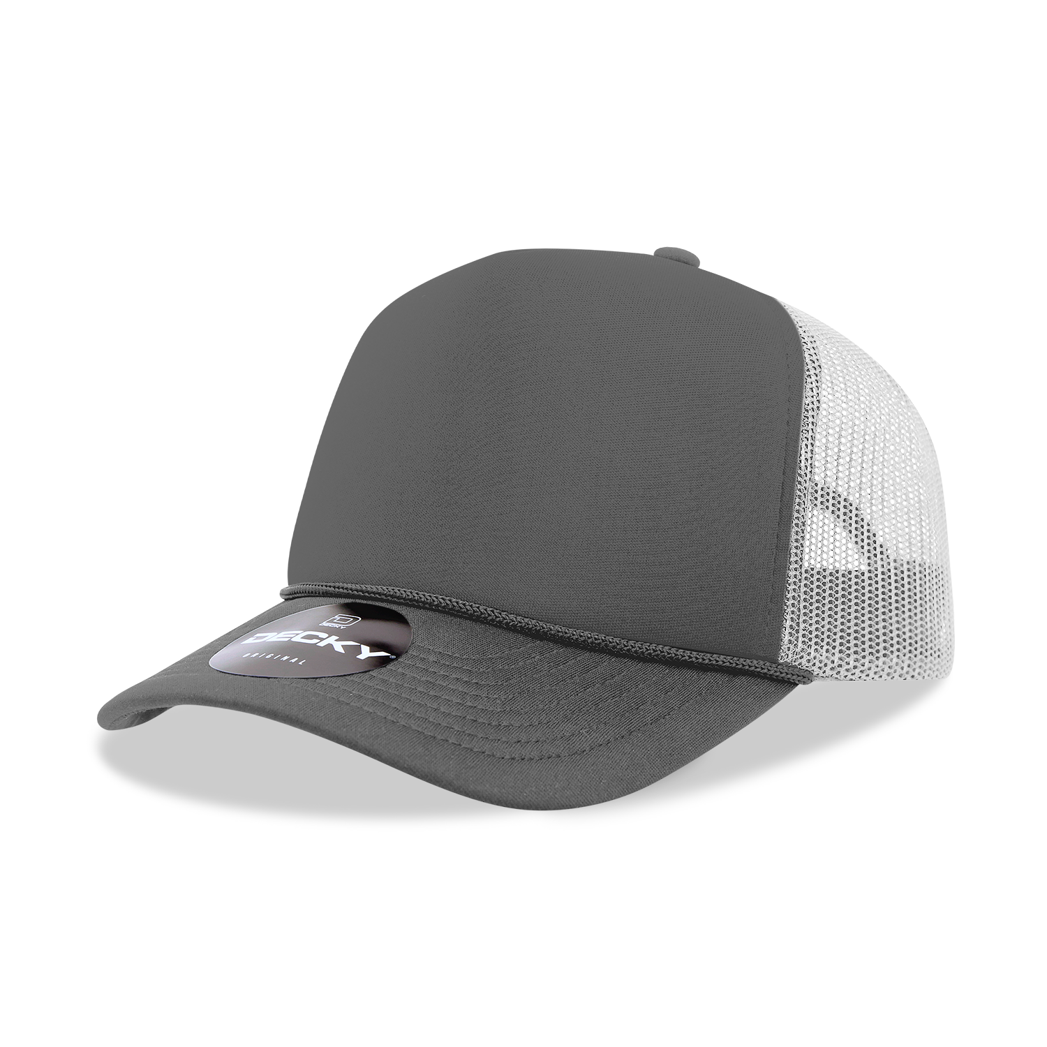 Decky 6025 5 Panel Mid Profile Structured Foam Trucker