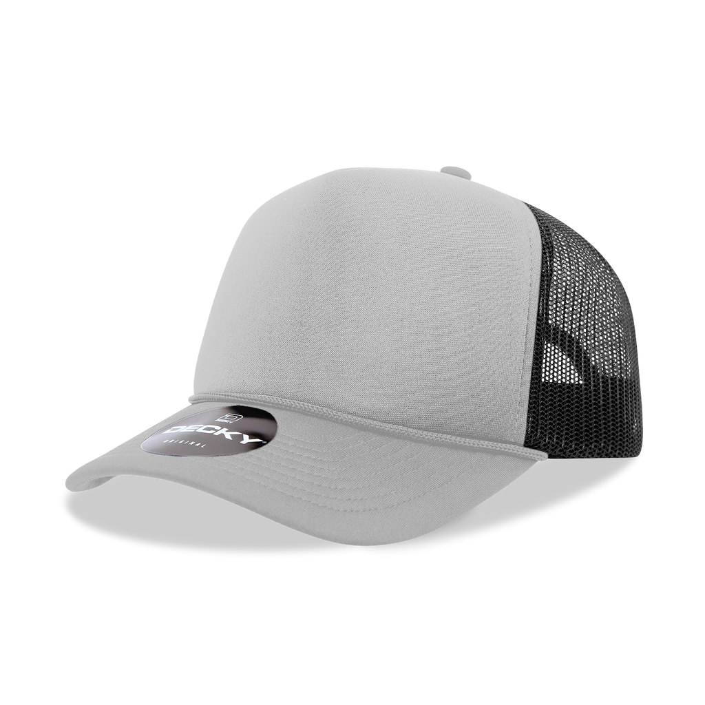 Decky 6025 5 Panel Mid Profile Structured Foam Trucker
