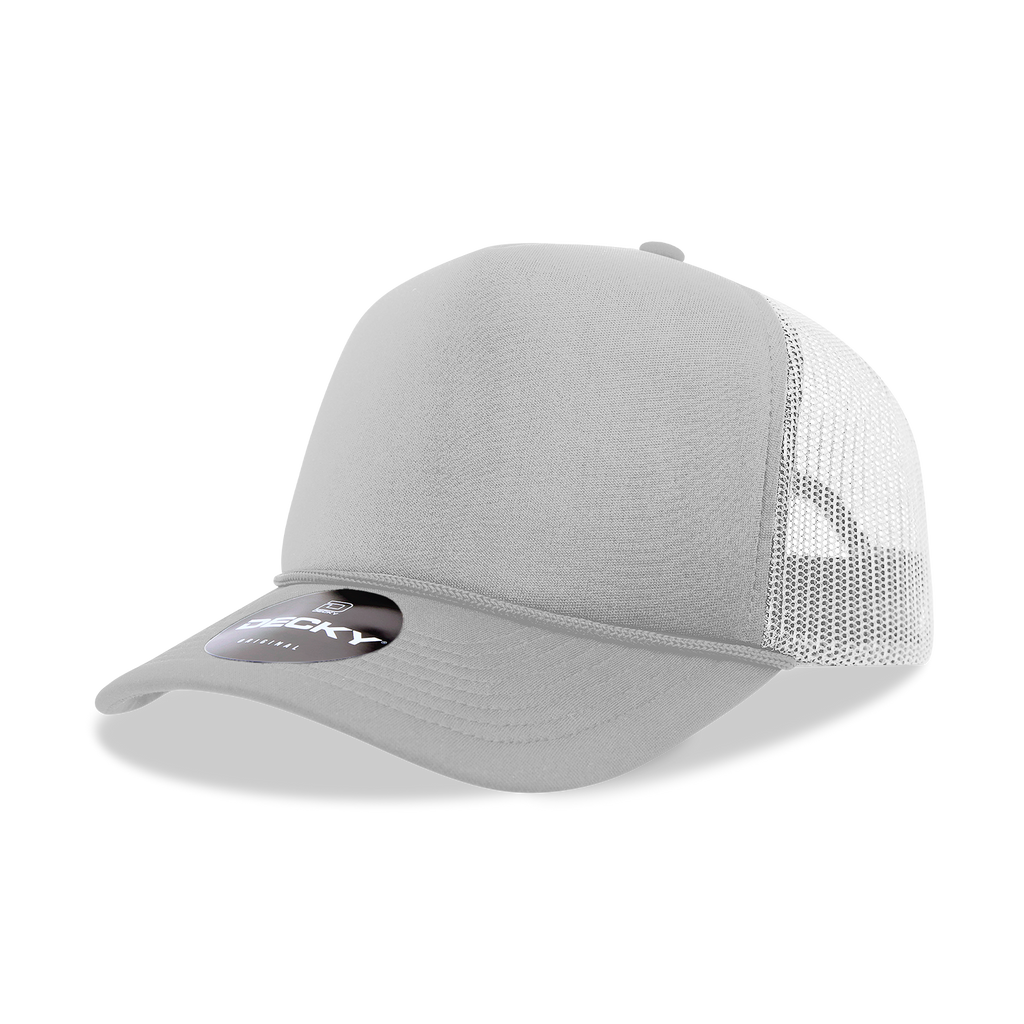 Decky 6025 5 Panel Mid Profile Structured Foam Trucker