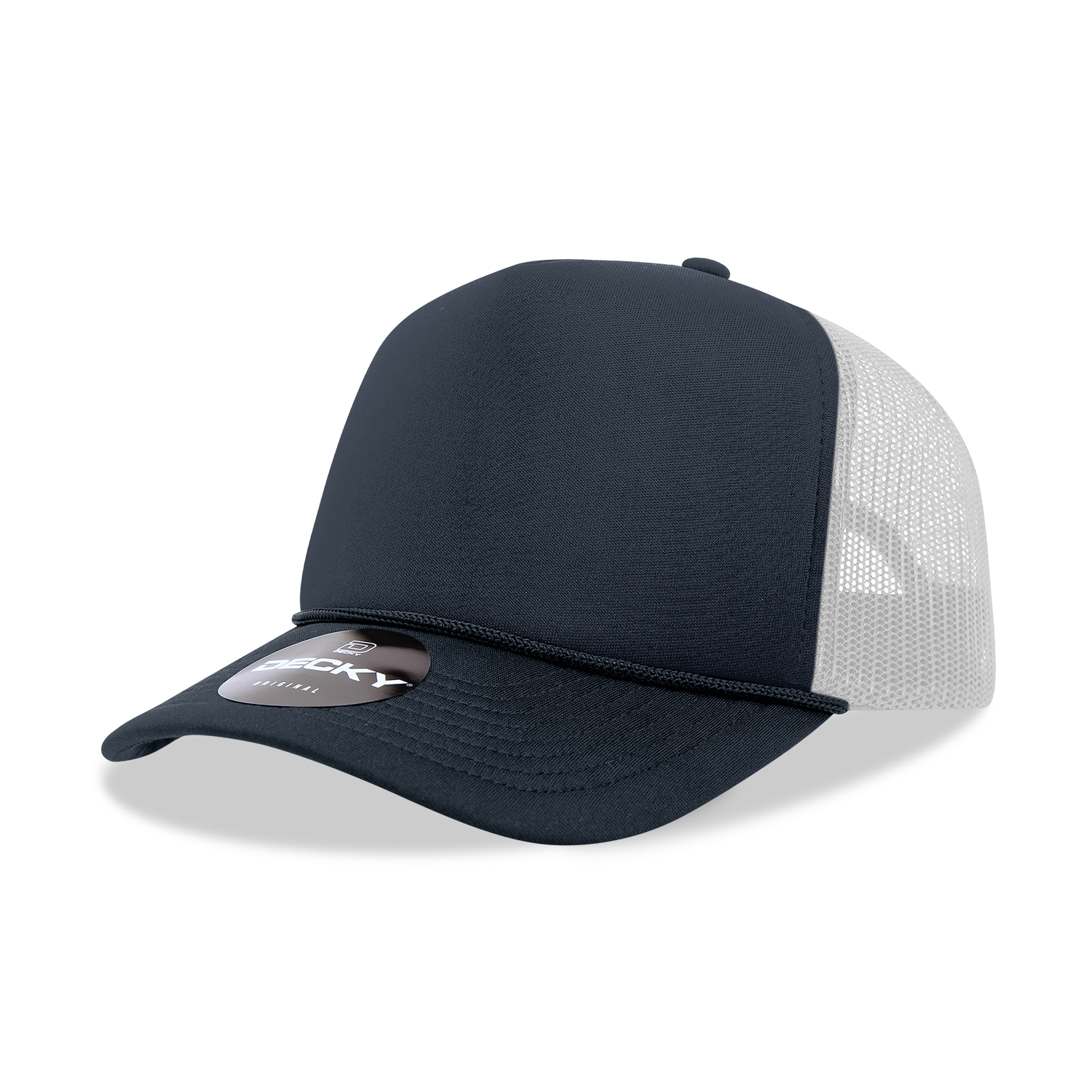 Decky 6025 5 Panel Mid Profile Structured Foam Trucker