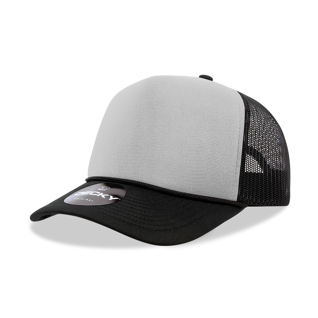 Decky 6025 5 Panel Mid Profile Structured Foam Trucker