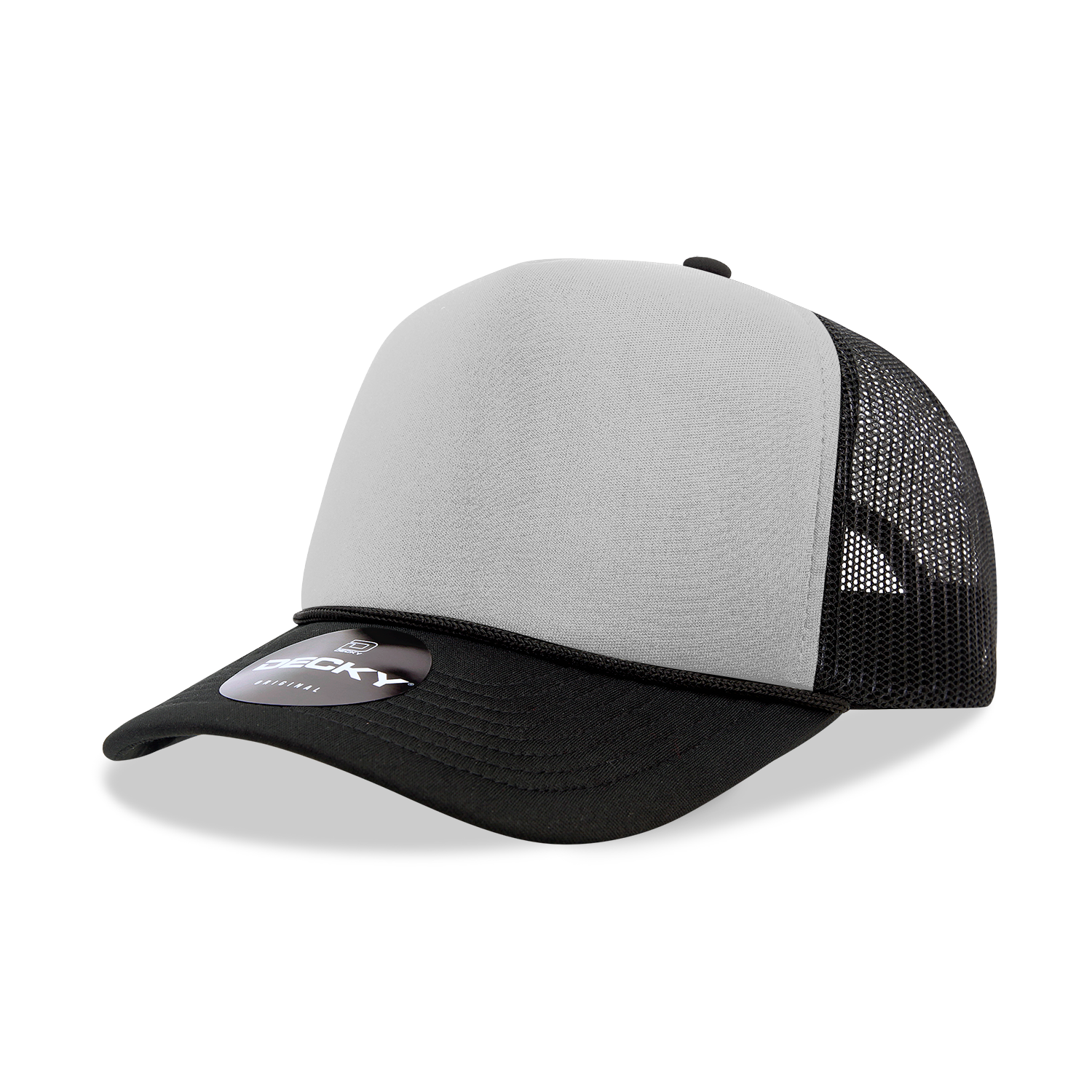 Decky 6025 5 Panel Mid Profile Structured Foam Trucker