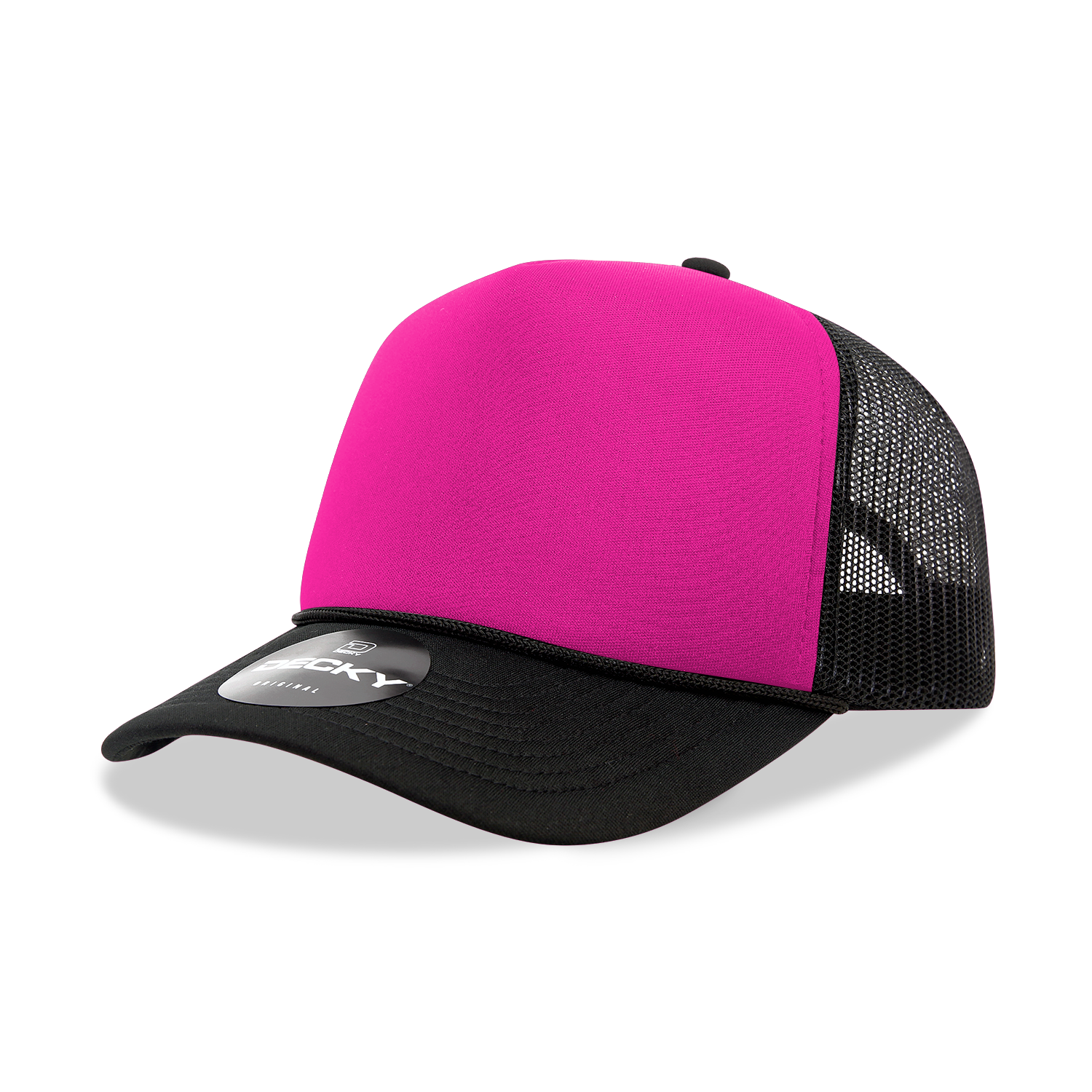 Decky 6025 5 Panel Mid Profile Structured Foam Trucker