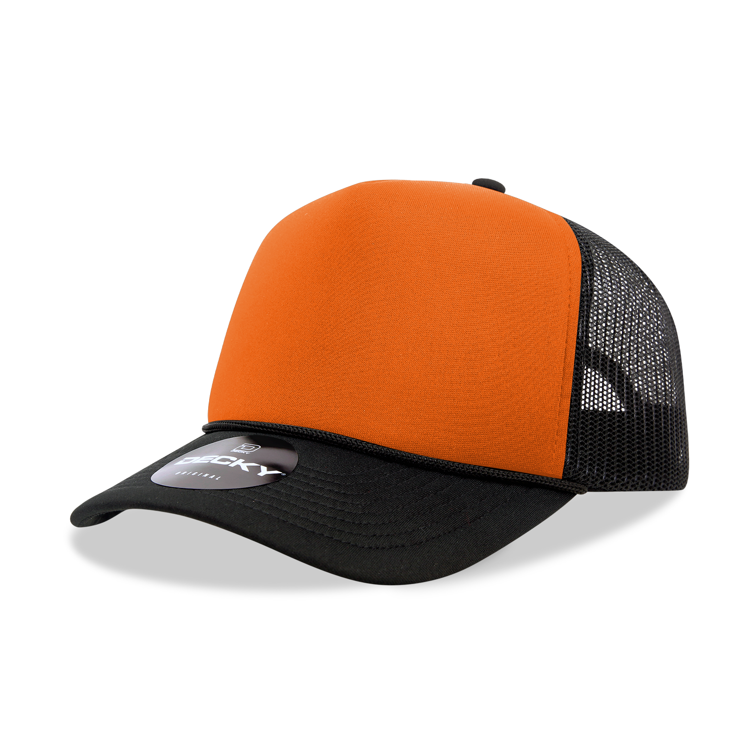 Decky 6025 5 Panel Mid Profile Structured Foam Trucker