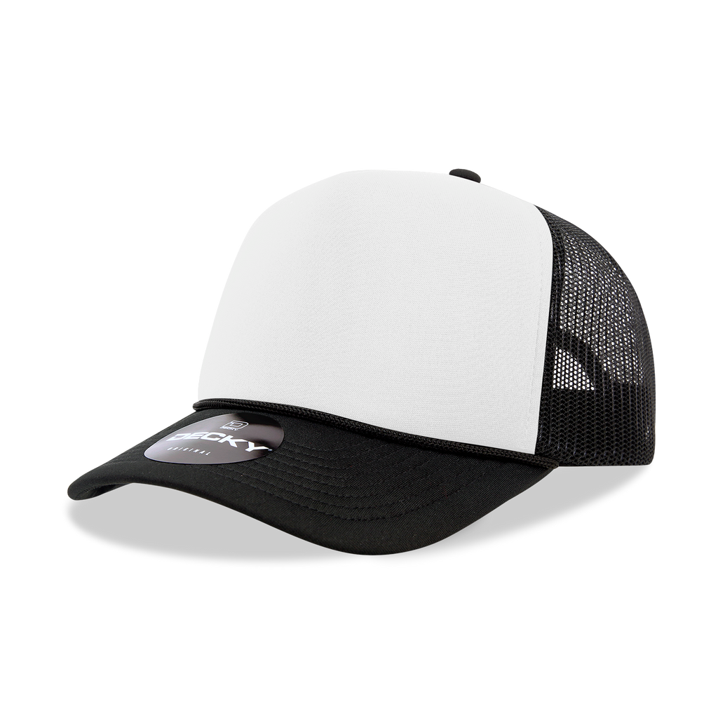 Decky 6025 5 Panel Mid Profile Structured Foam Trucker