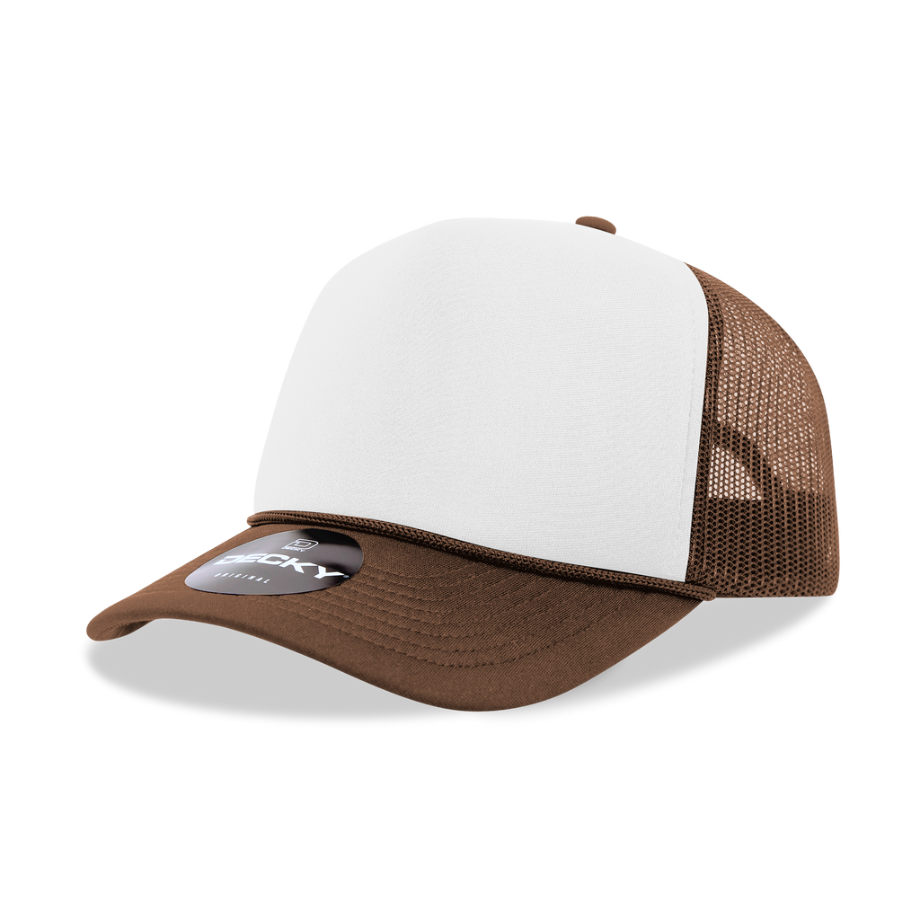 Decky 6025 5 Panel Mid Profile Structured Foam Trucker
