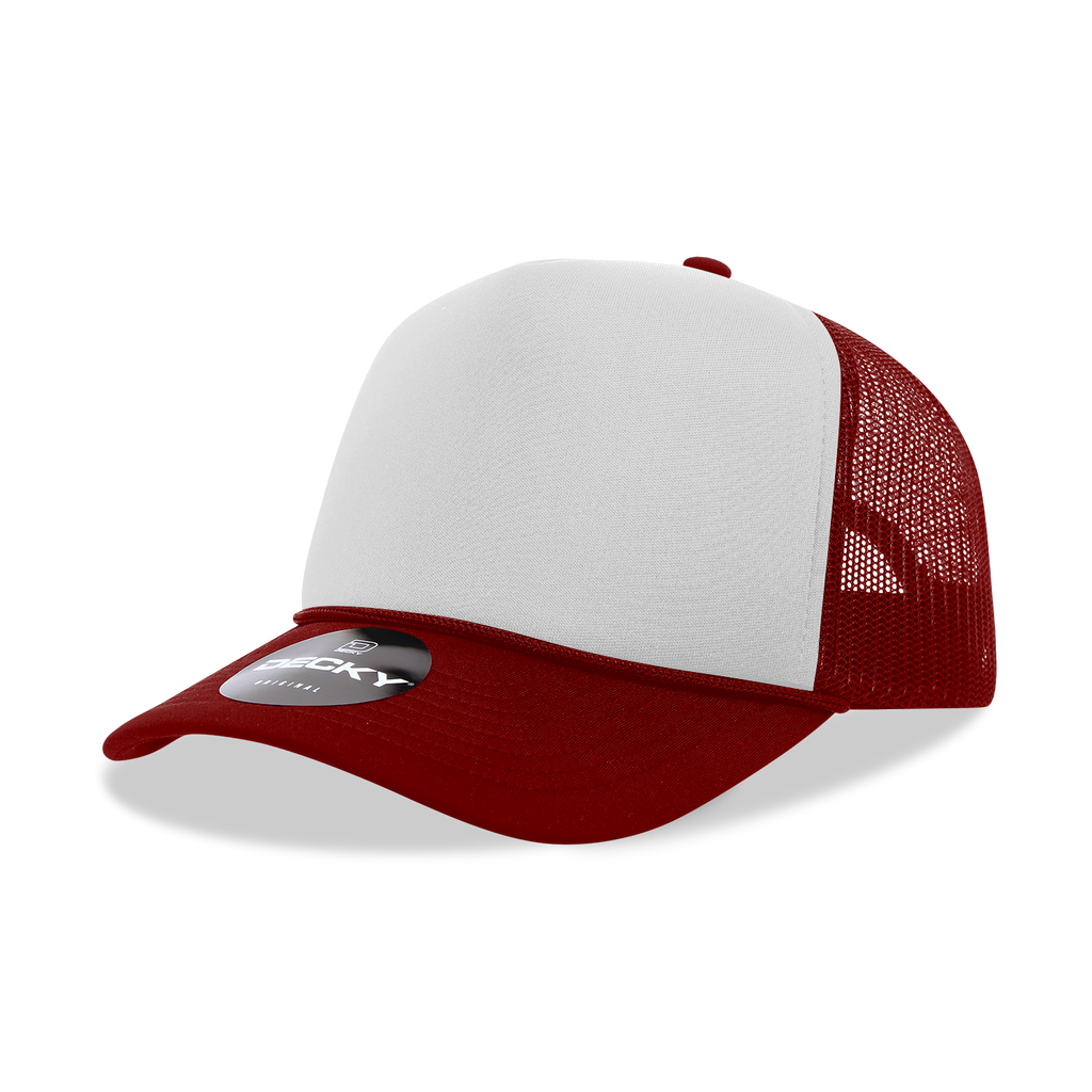 Decky 6025 5 Panel Mid Profile Structured Foam Trucker