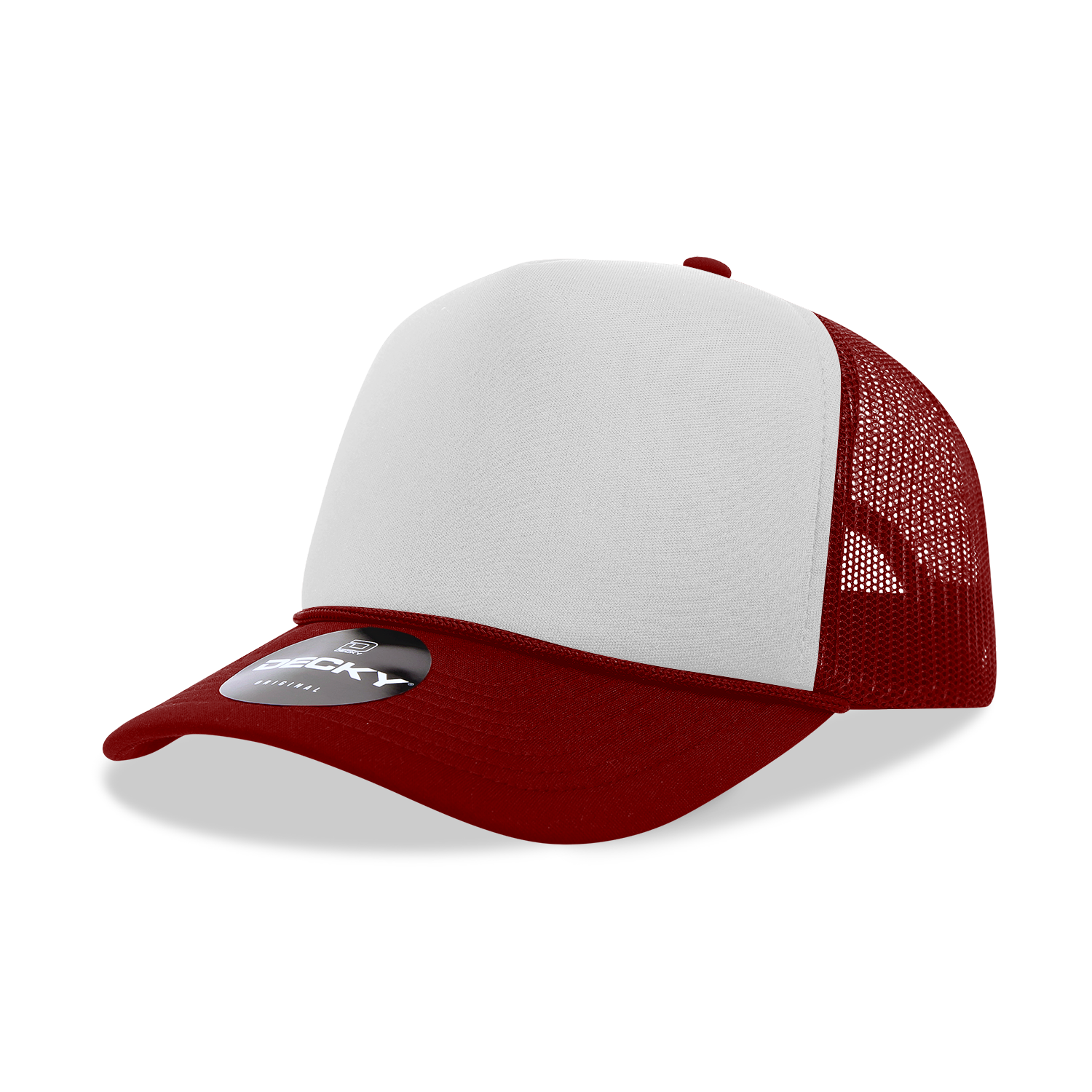 Decky 6025 5 Panel Mid Profile Structured Foam Trucker