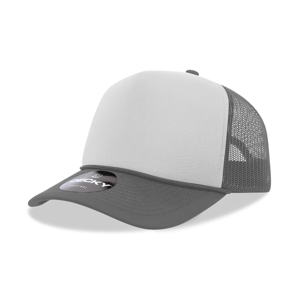Decky 6025 5 Panel Mid Profile Structured Foam Trucker