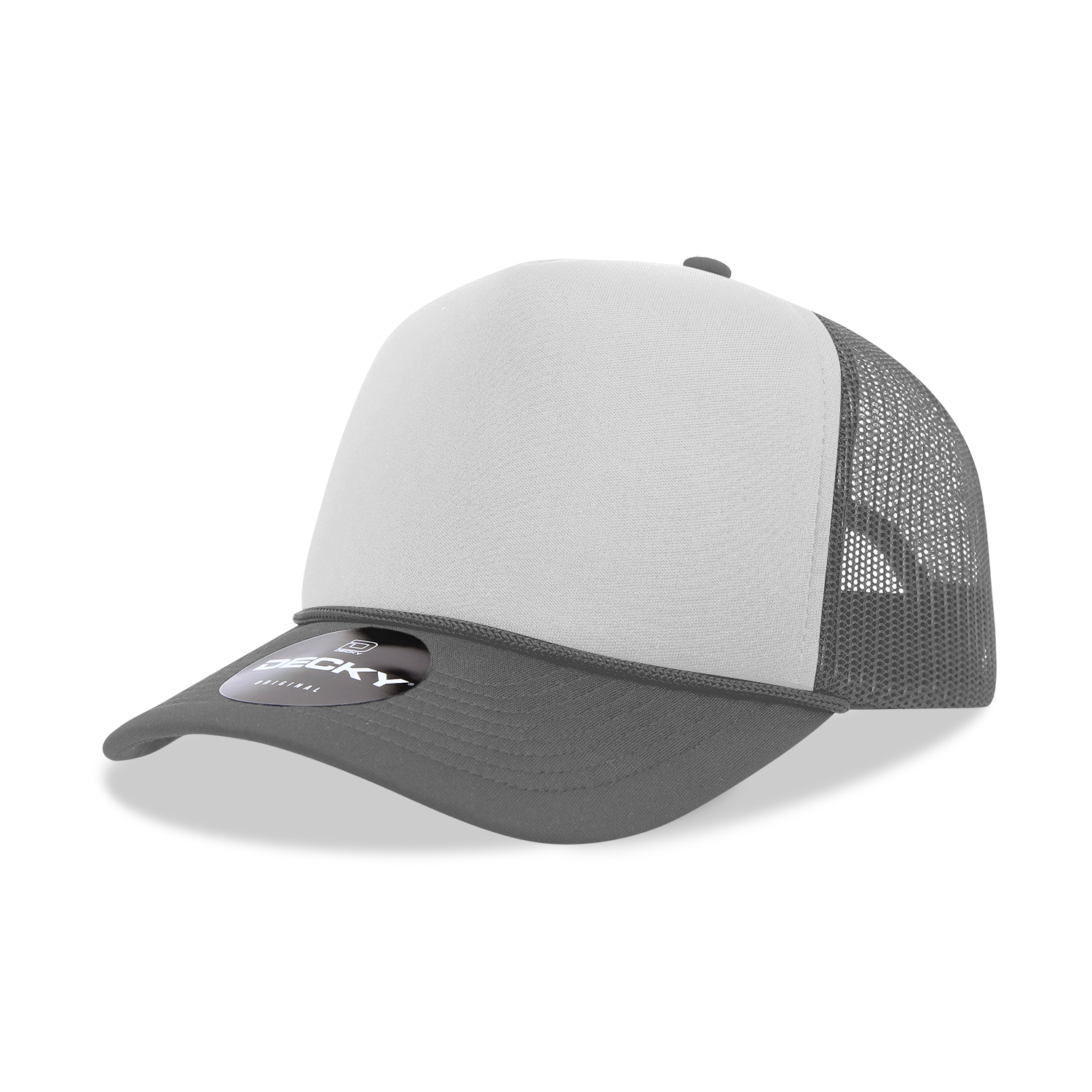 Decky 6025 5 Panel Mid Profile Structured Foam Trucker
