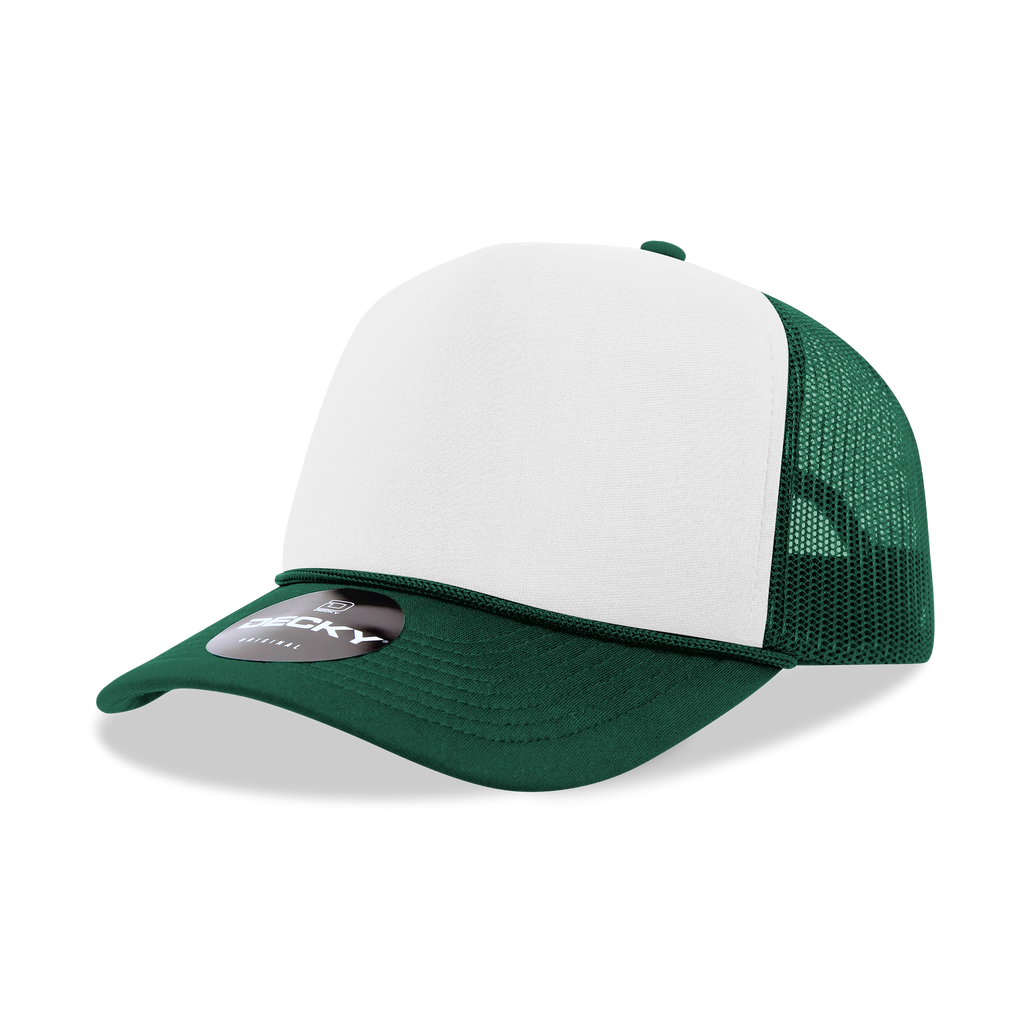 Decky 6025 5 Panel Mid Profile Structured Foam Trucker