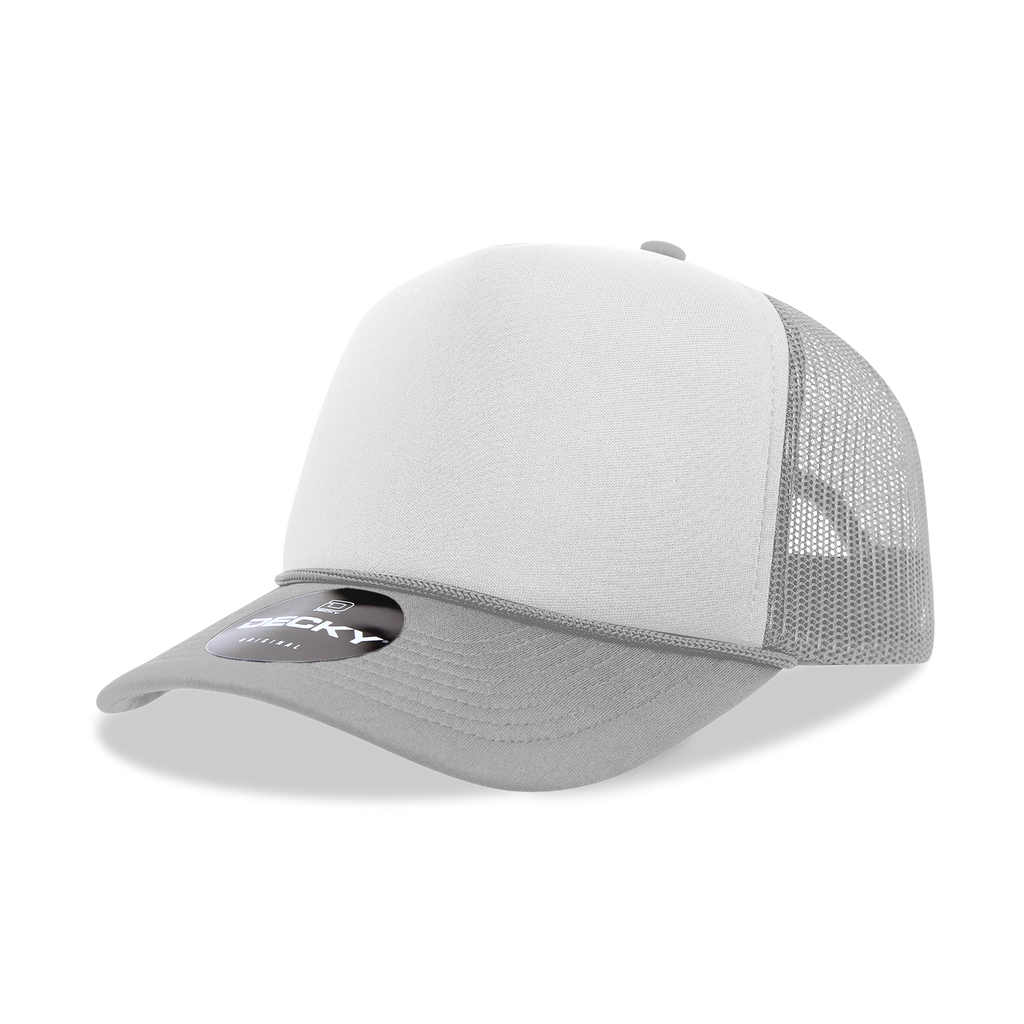 Decky 6025 5 Panel Mid Profile Structured Foam Trucker
