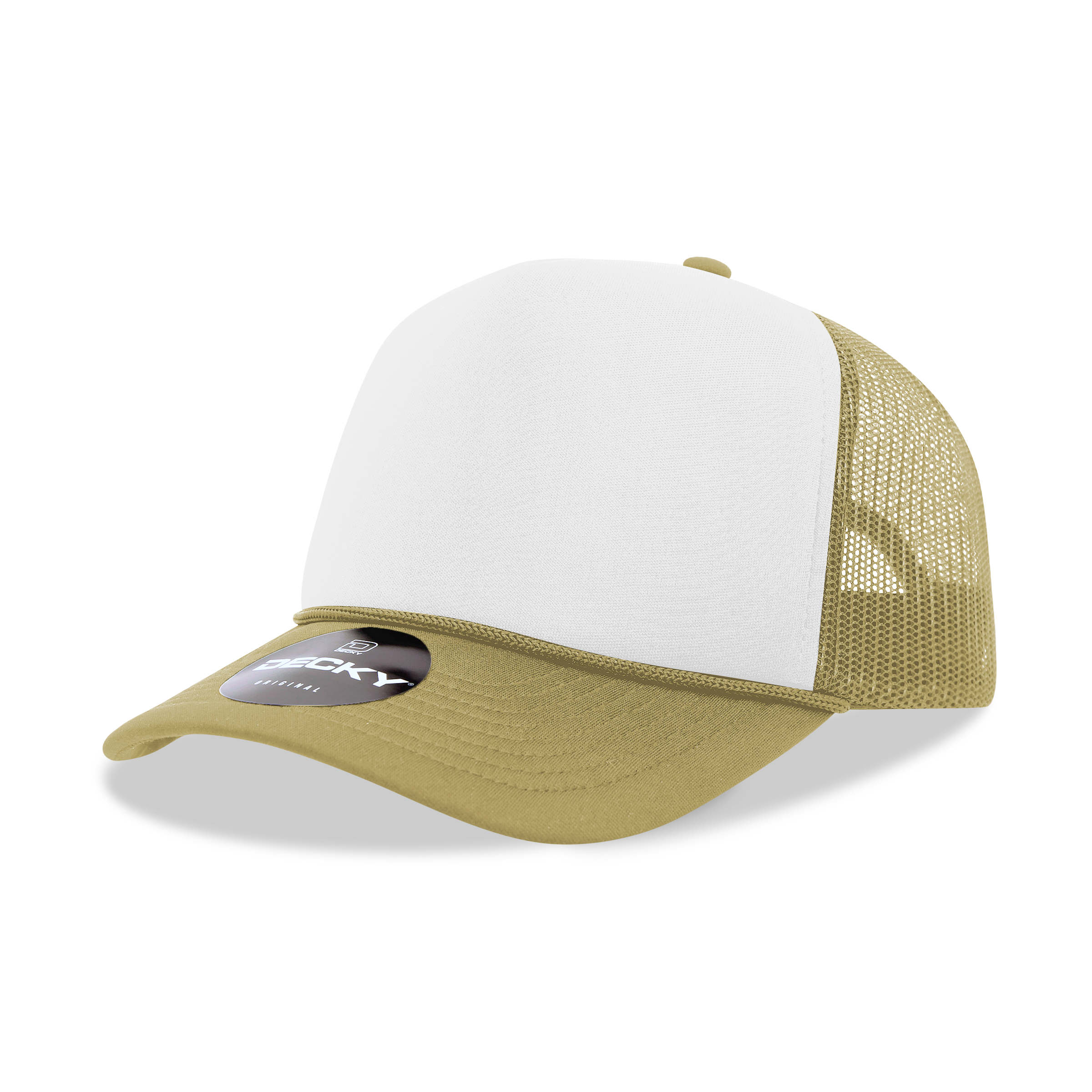 Decky 6025 5 Panel Mid Profile Structured Foam Trucker
