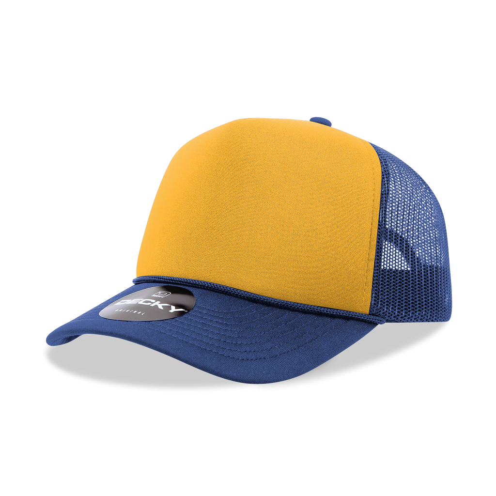 Decky 6025 5 Panel Mid Profile Structured Foam Trucker
