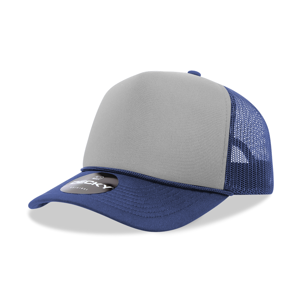 Decky 6025 5 Panel Mid Profile Structured Foam Trucker