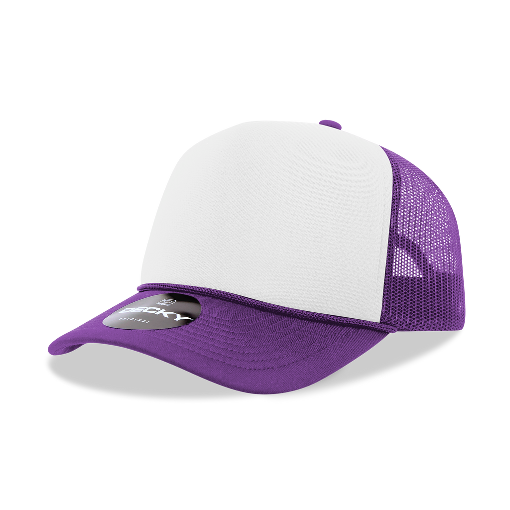 Decky 6025 5 Panel Mid Profile Structured Foam Trucker