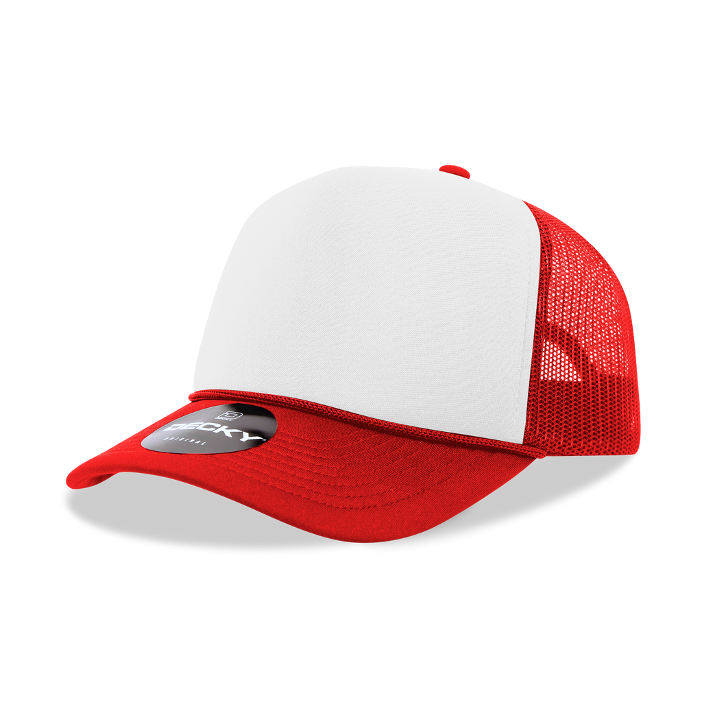 Decky 6025 5 Panel Mid Profile Structured Foam Trucker