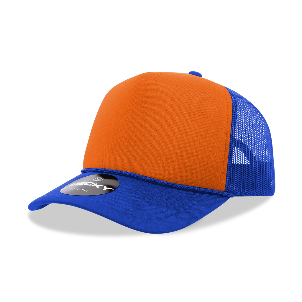 Decky 6025 5 Panel Mid Profile Structured Foam Trucker