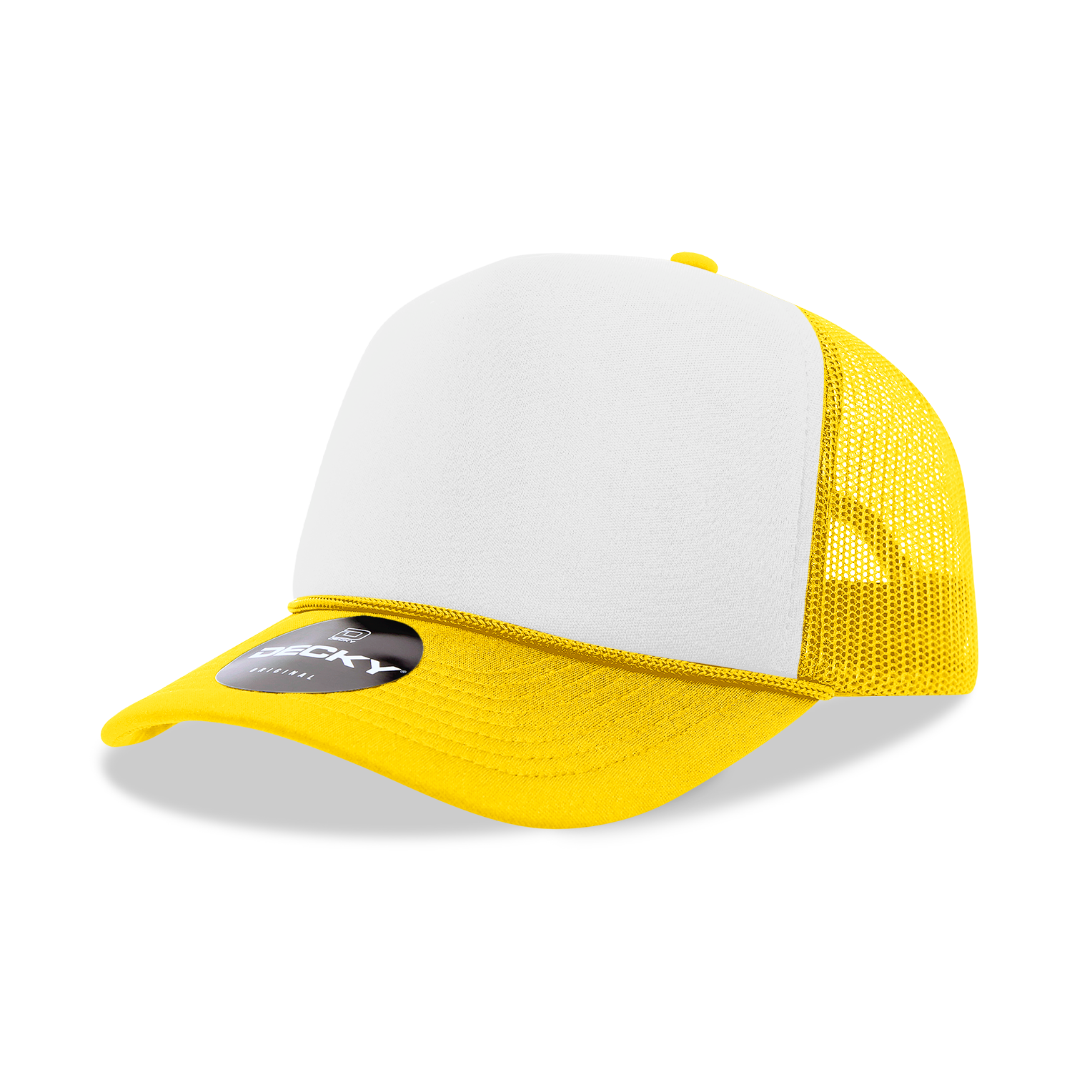 Decky 6025 5 Panel Mid Profile Structured Foam Trucker