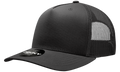 Decky 6030 5 Panel Mid Profile Structured Cotton Blend Trucker