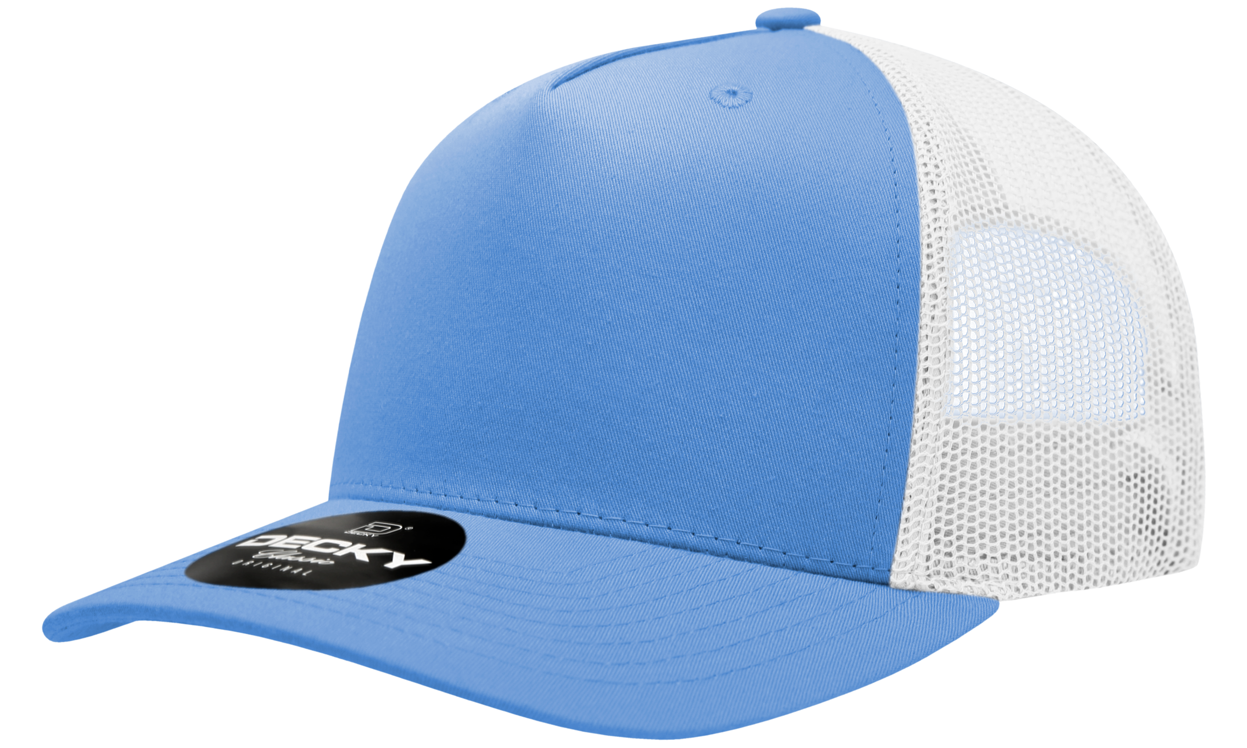Decky 6030 5 Panel Mid Profile Structured Cotton Blend Trucker