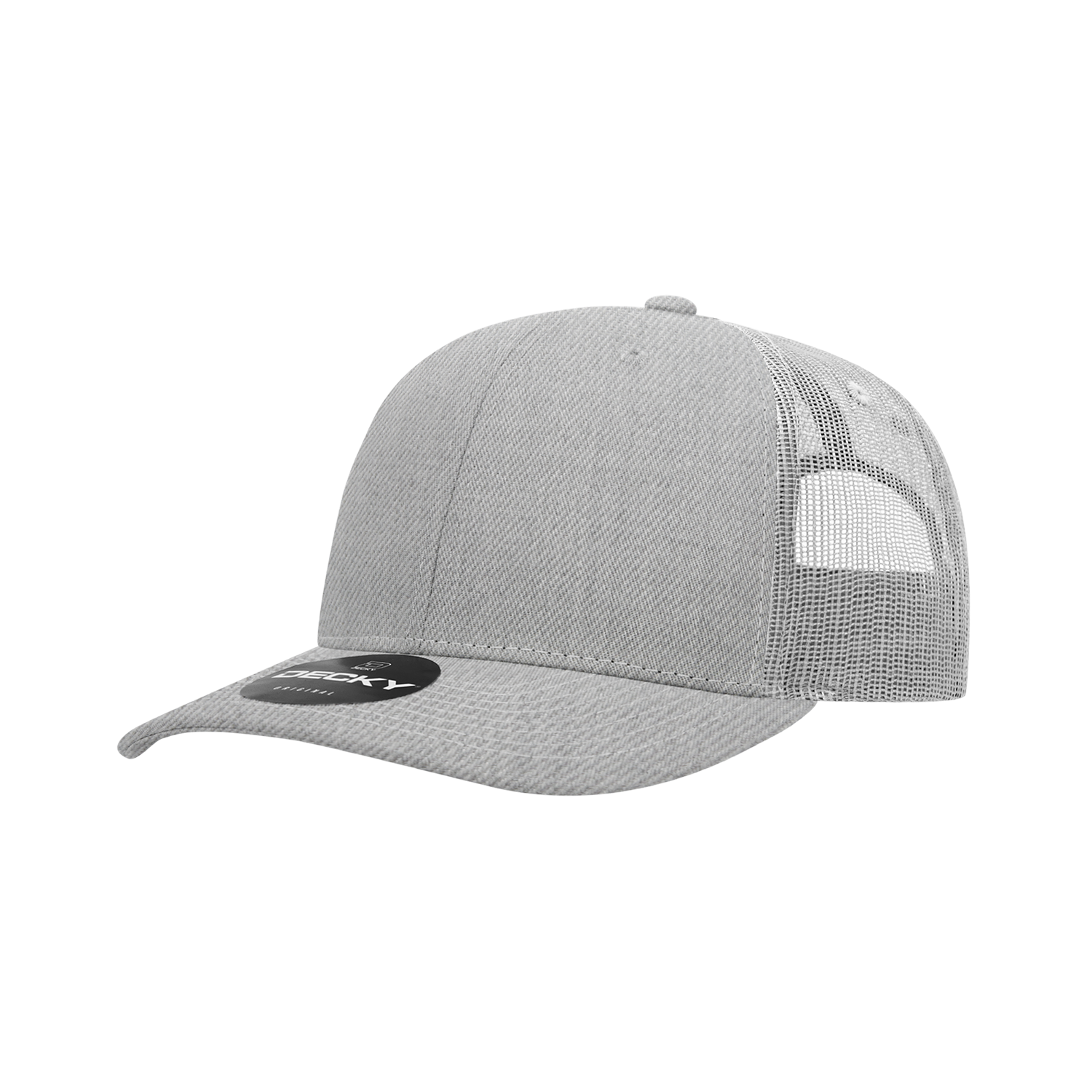 Decky 6031 6 Panel Mid Profile Structured Contra-Stitch Trucker