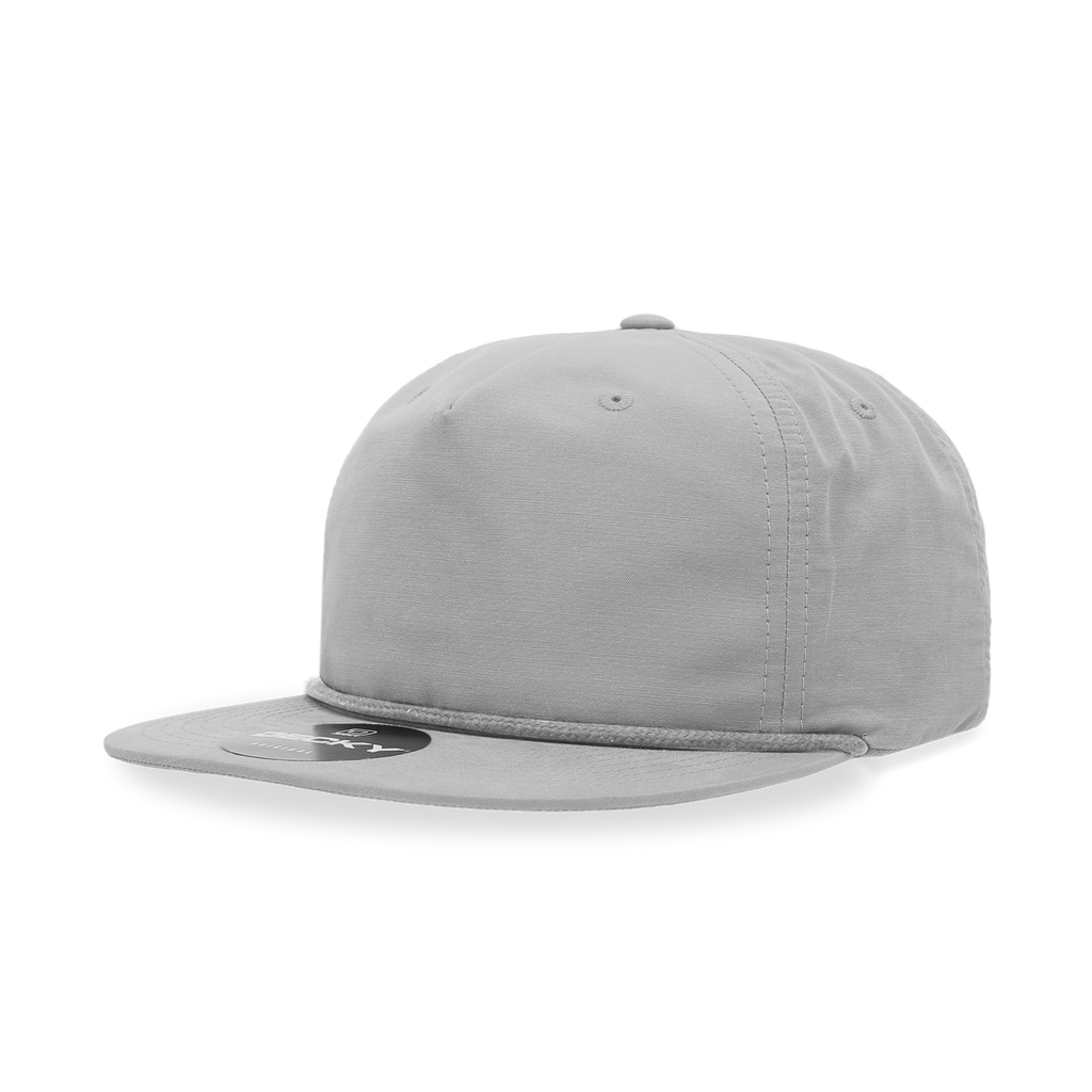 Decky 6032 5 Panel High Profile Relaxed Cotton Blend Rope Hat