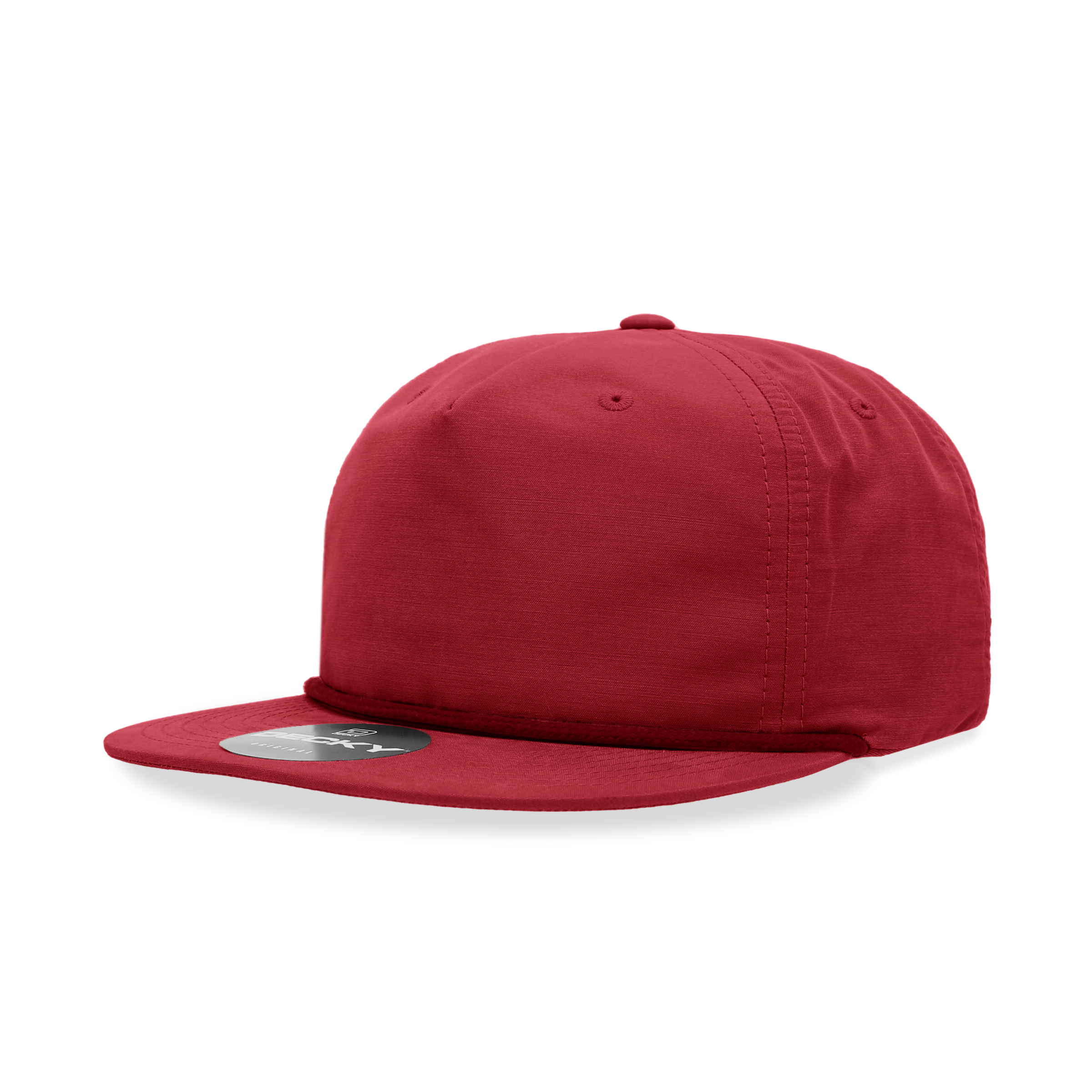 Decky 6032 5 Panel High Profile Relaxed Cotton Blend Rope Hat