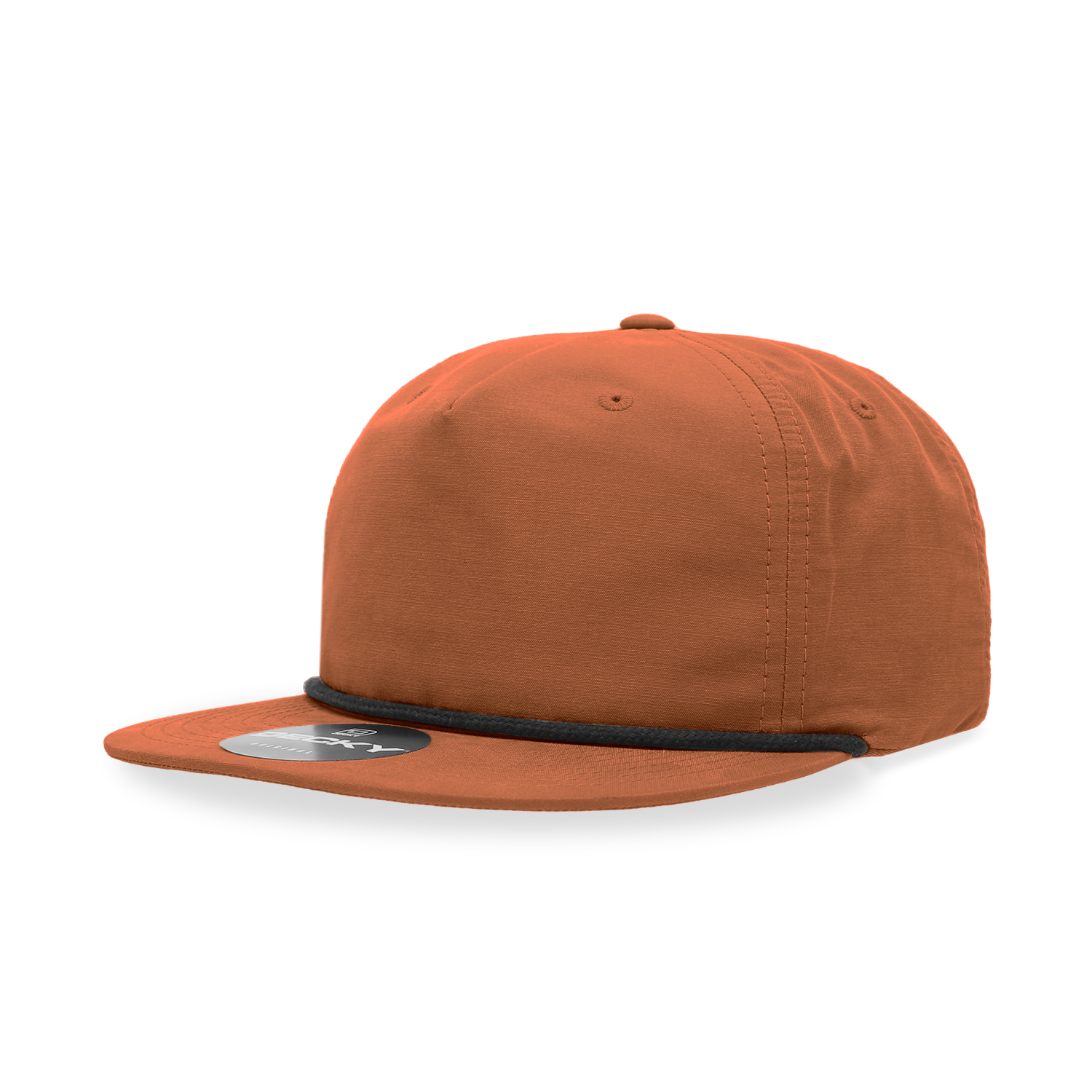 Decky 6032 5 Panel High Profile Relaxed Cotton Blend Rope Hat