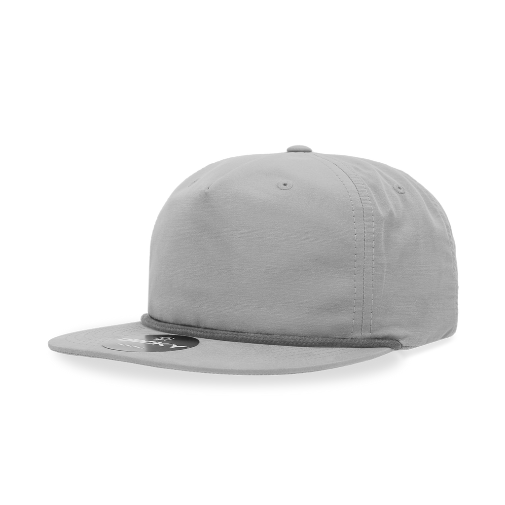 Decky 6032 5 Panel High Profile Relaxed Cotton Blend Rope Hat