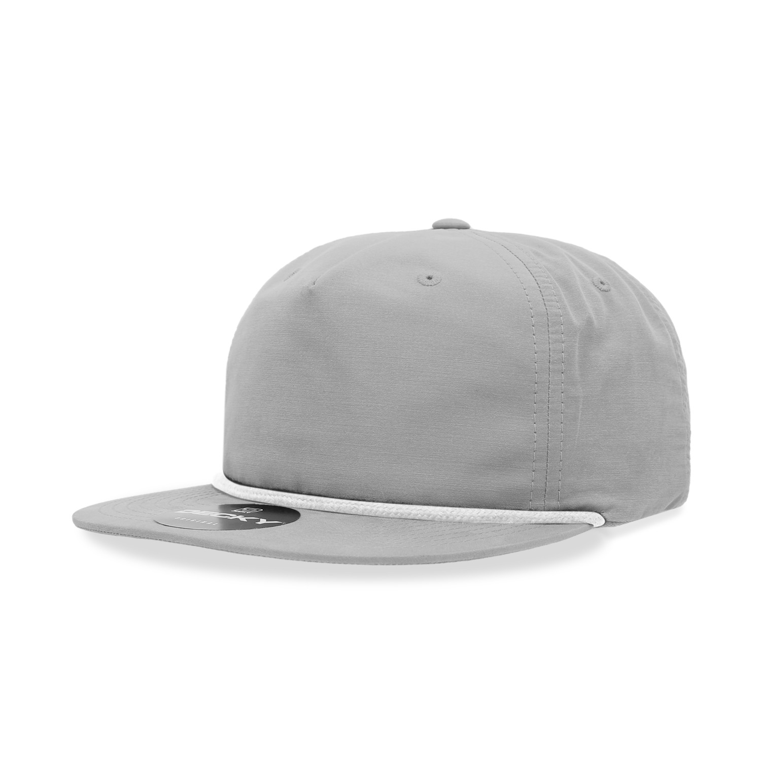 Decky 6032 5 Panel High Profile Relaxed Cotton Blend Rope Hat