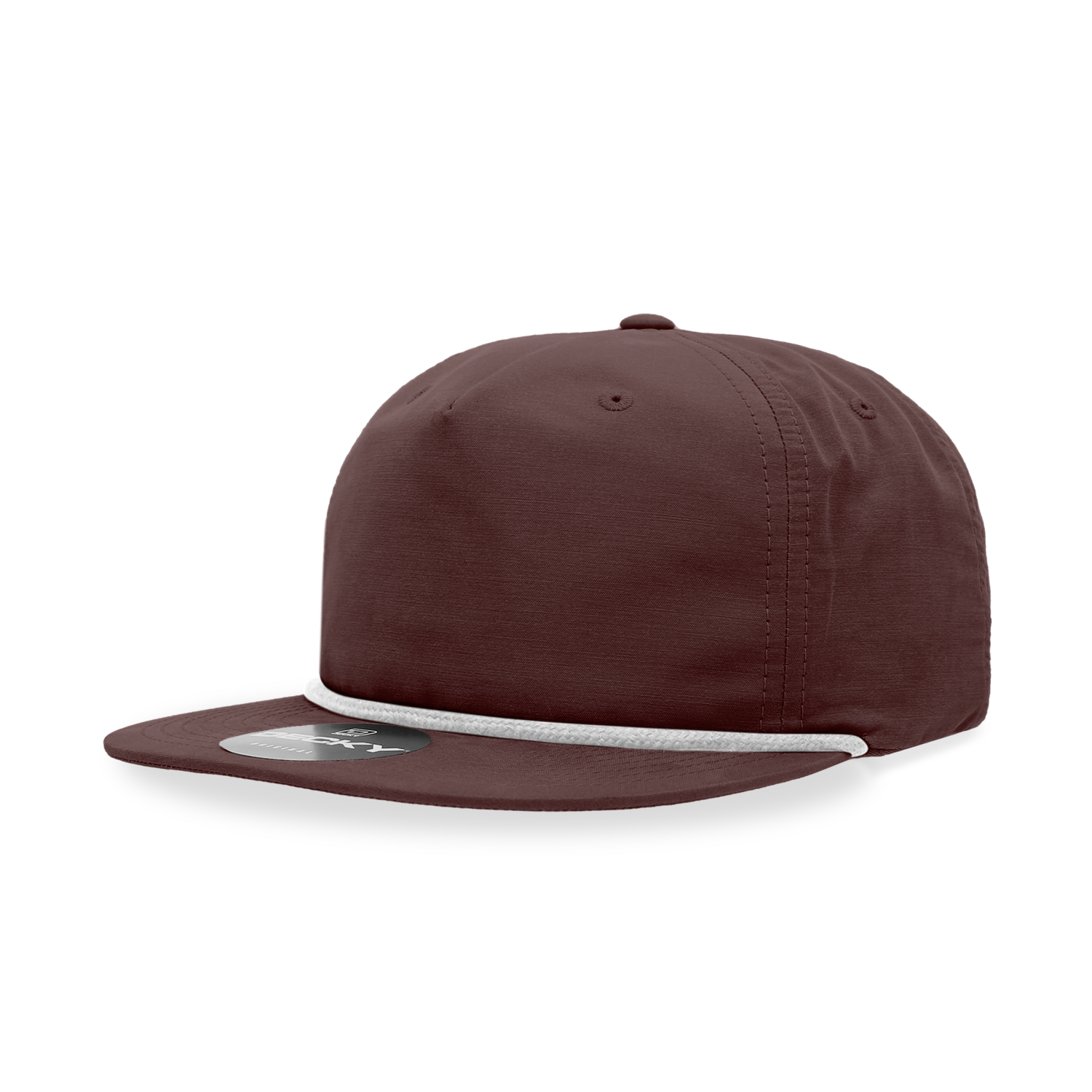 Decky 6032 5 Panel High Profile Relaxed Cotton Blend Rope Hat