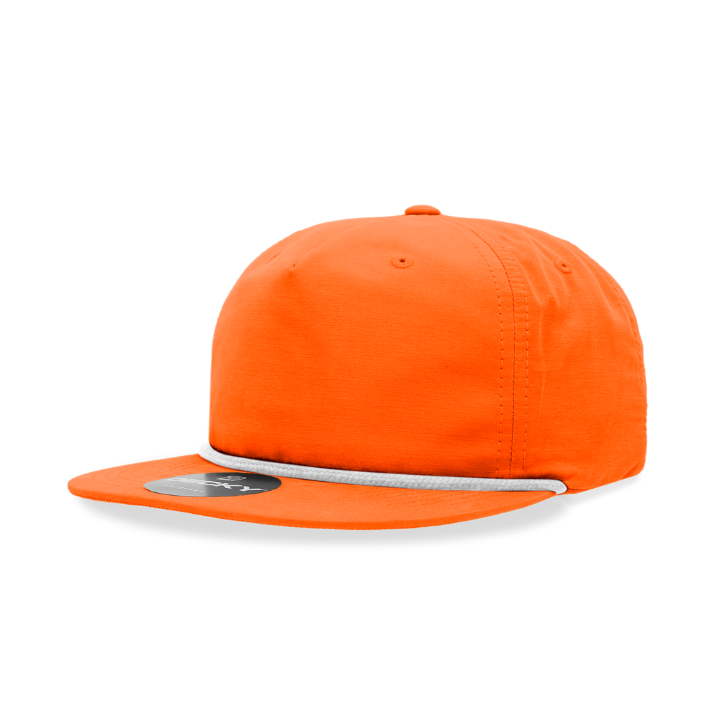 Decky 6032 5 Panel High Profile Relaxed Cotton Blend Rope Hat