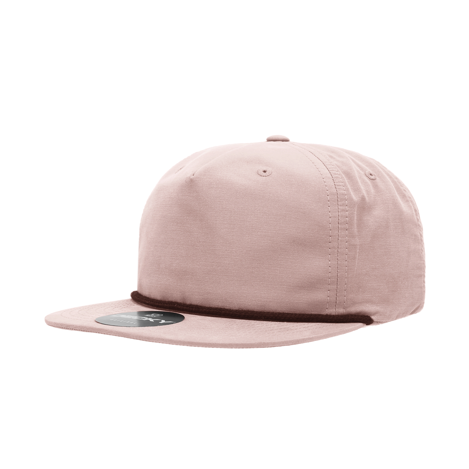 Decky 6032 5 Panel High Profile Relaxed Cotton Blend Rope Hat